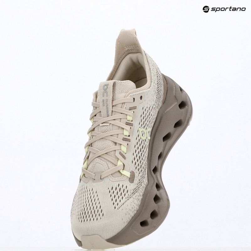 Damen-Laufschuhe On Cloudsurfer Max pelican/limelight 6