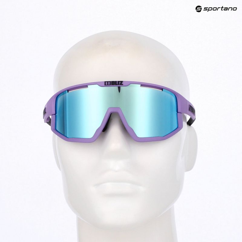 Sonnenbrille Bliz Fusion matt purple/brown/blue multi 8