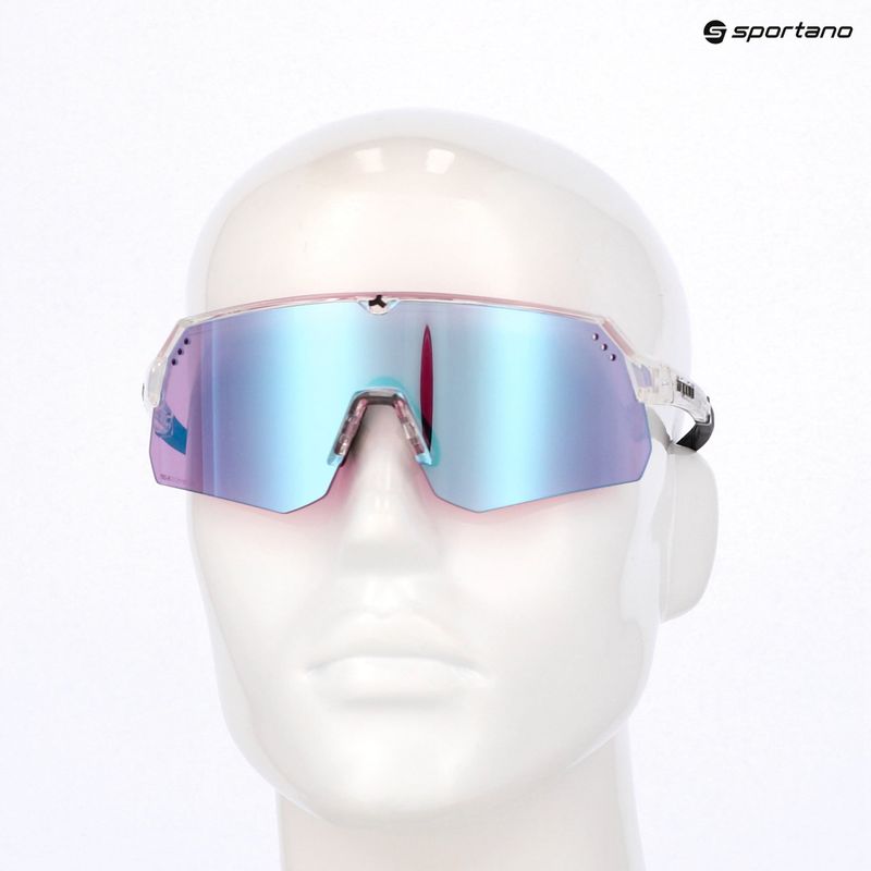 Tripoint 001 Treriksroset TRI-X UltraVue glänzend kristall/violett/blau Multi-Sonnenbrille 6