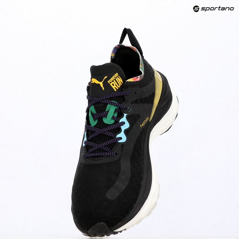 Laufschuhe für Damen Puma ForeverRun Nitro Love Marathon black/green/blue/orange/yellow/white 9