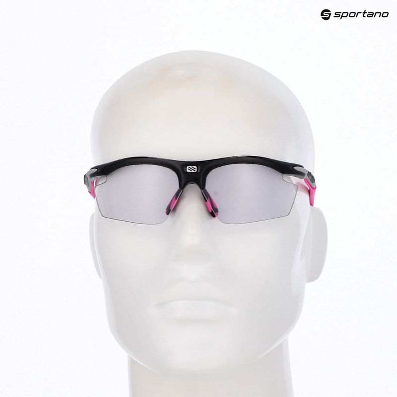 Sonnenbrille Rudy Project Rydon Slim black gloss/impactx photochromic 2 black 8