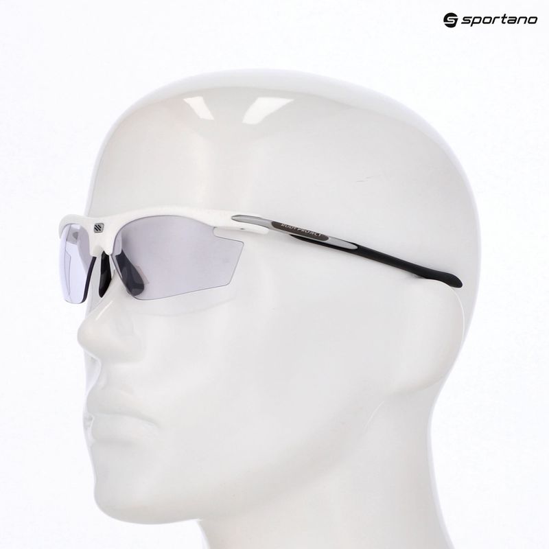 Sonnenbrille Rudy Project Rydon Slim white carbonium/impactx photochromic 2 black 8