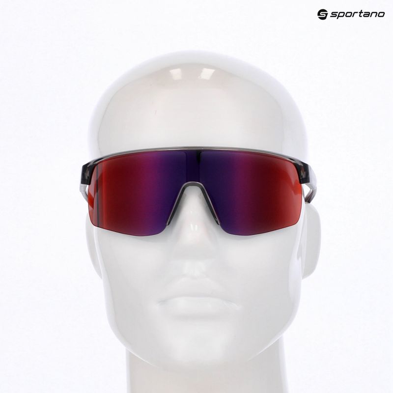 Red Bull SPECT Dakota grau/blau mit rot lila Spiegel Sonnenbrille 7