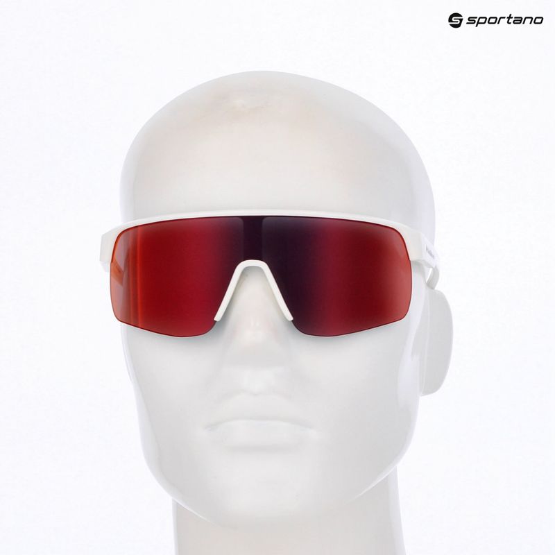 Red Bull SPECT Dakota weiß/braun mit rot-lila Spiegel Sonnenbrille 6