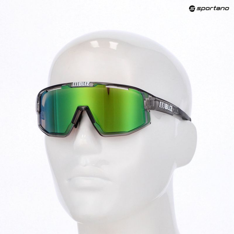Sonnenbrille Bliz Fusion Small crystal black/brown/green multi 8