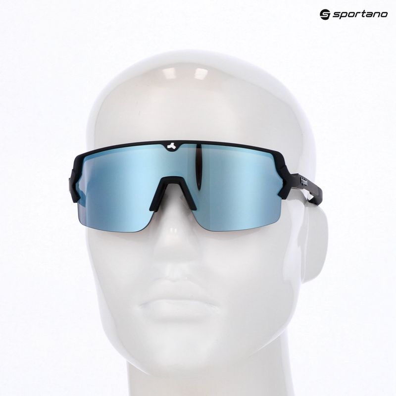 Tripoint 009 Lake Prespa Small mattschwarz/rauch/blau Multi-Sonnenbrille 11