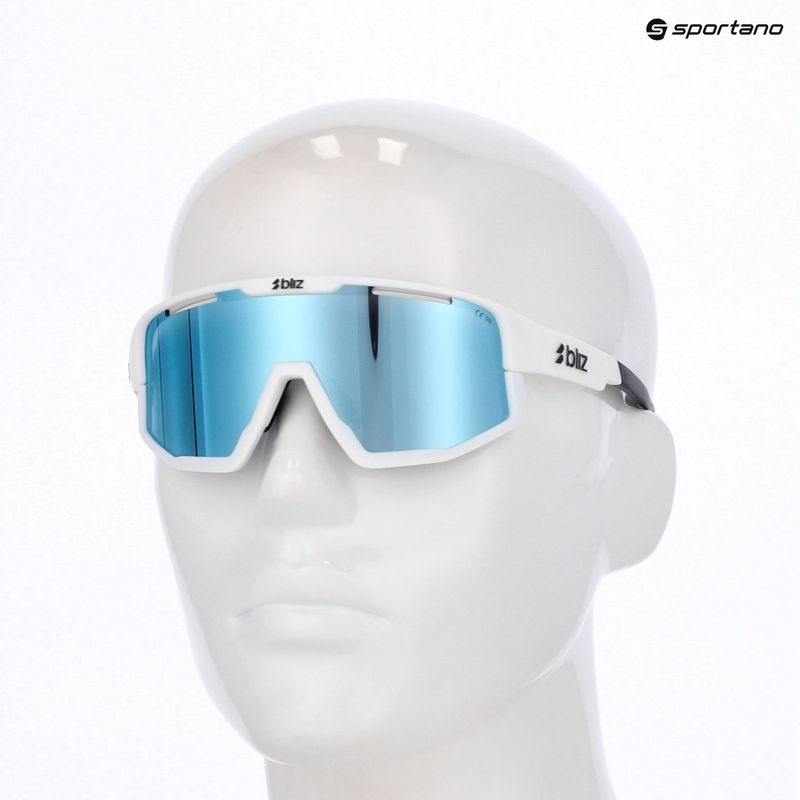 Sonnenbrille Bliz Fusion Small matt white/brown/blue multi 8