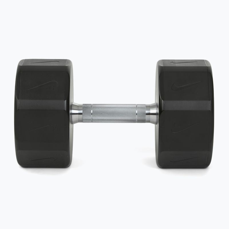Chromierte Hantel Nike Strength Pro Urethane Dumbbell 30 kg black/white 3