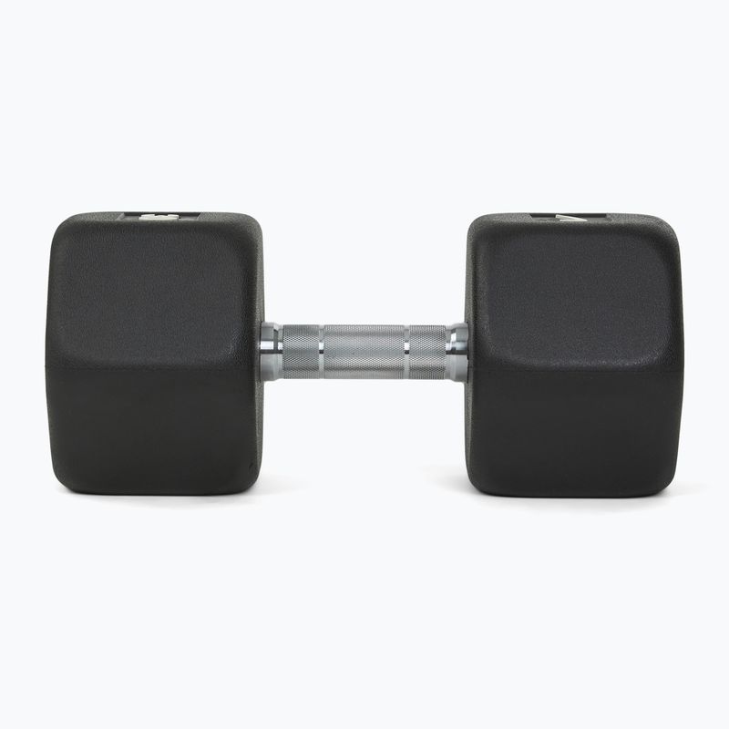 Gummierte Hantel Nike Strength Hex Dumbbell 30 kg black/white 3