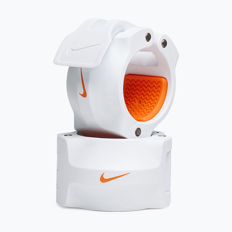 Langhantel-Schellen Nike Strength Barbell Collars 2 pcs. white/orange 2