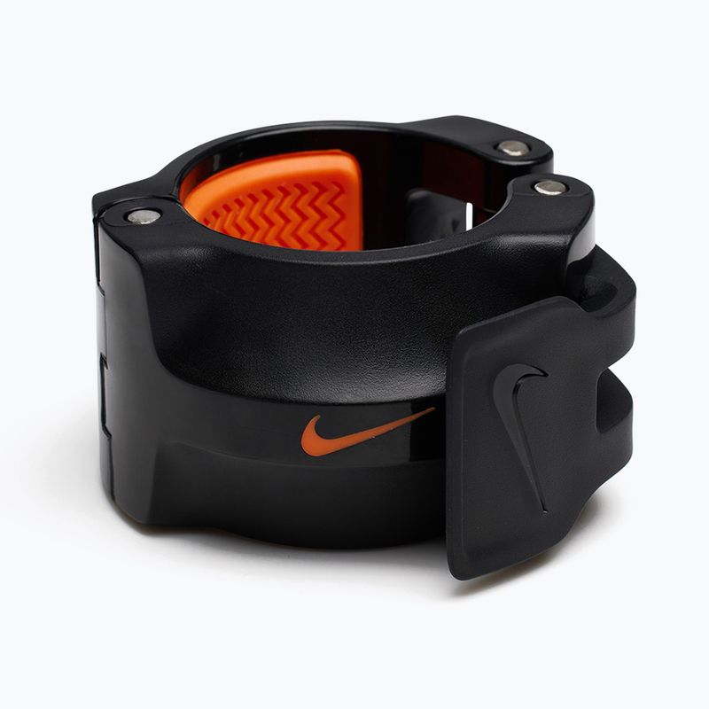 Langhantel-Klemmen Nike Strength Barbell Collars 2 pcs. black/orange 3