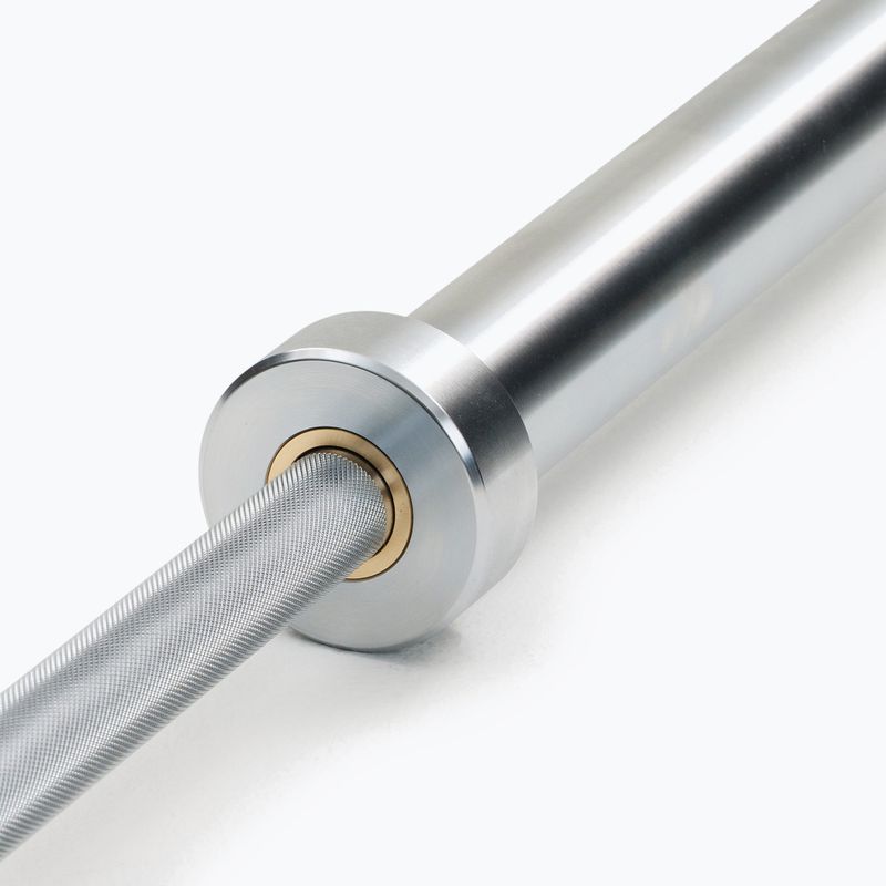 Gerade Langhantelstange Nike Strength Hard Chrome Barbell chrome swoosh 4