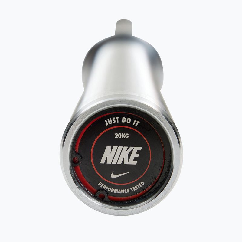 Gerade Langhantelstange Nike Strength Hard Chrome Barbell chrome swoosh 5
