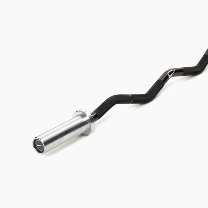 Gerade Langhantelstange Nike Strength Coated Premium Barbell black just do it 7