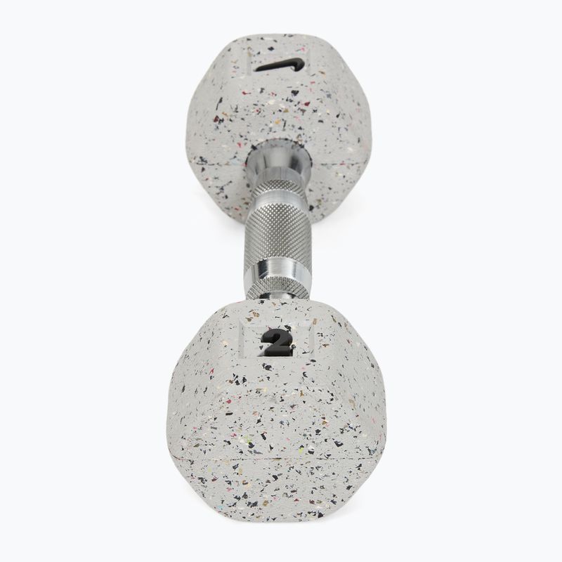 Hanteln Nike Strength Grind Hex Dumbbell 2 x 2 kg wolf grey 2