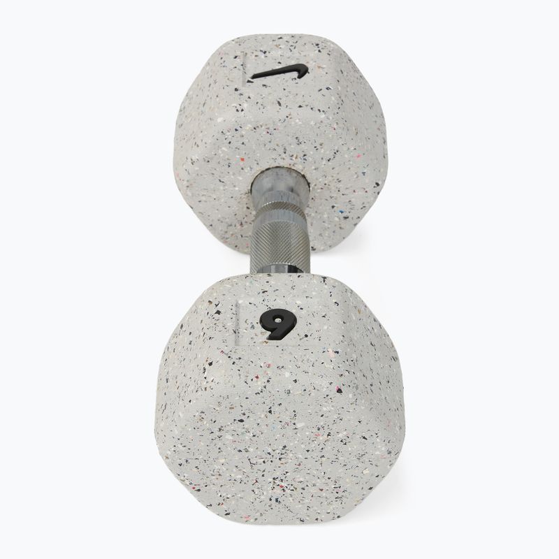 Kurzhanteln Nike Strength Grind Hex Dumbbell 2 x 9 kg wolf grey 2