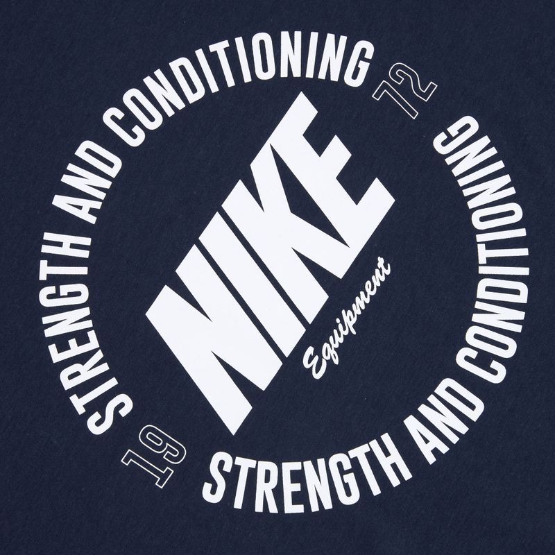 Trainings-T-Shirt Herren Nike Strength S&C Dri-Fit navy/white 4