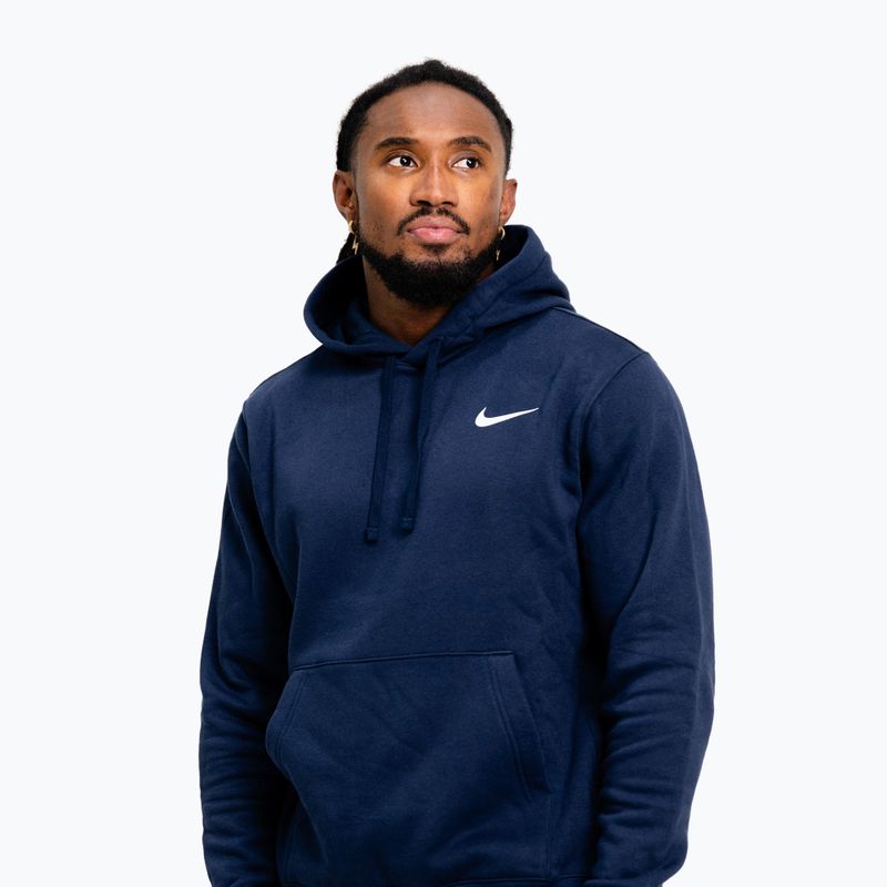 Herrenpullover Nike Strength S&C Hoodie navy/white 4