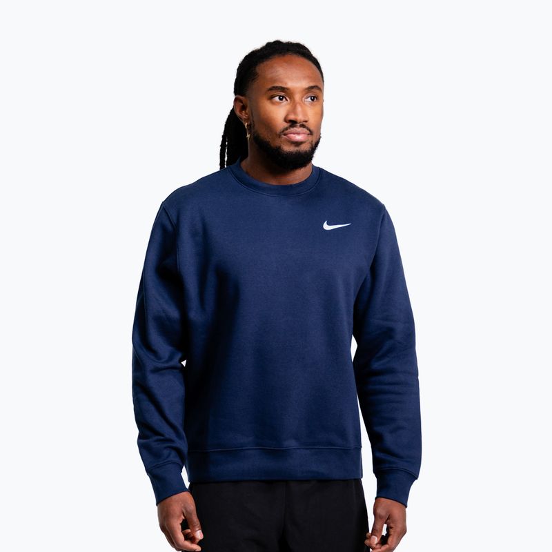 Herrenpullover Nike Strength S&C Crewneck navy/white