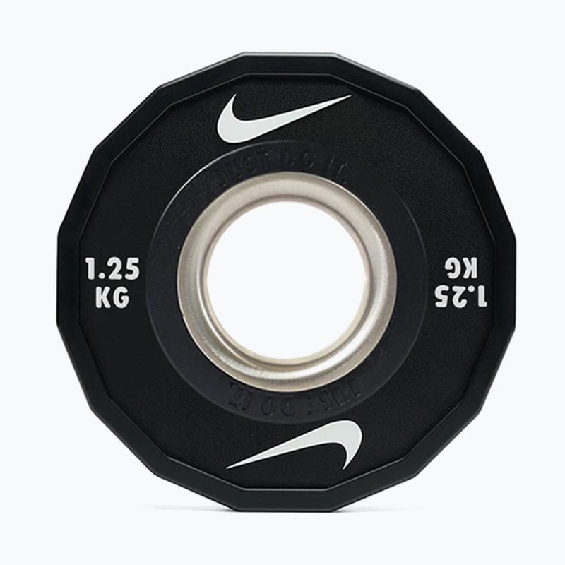 Gewichtszusatz Nike Strength Pro Urethane Plates 2 x 1,25 kg black/white