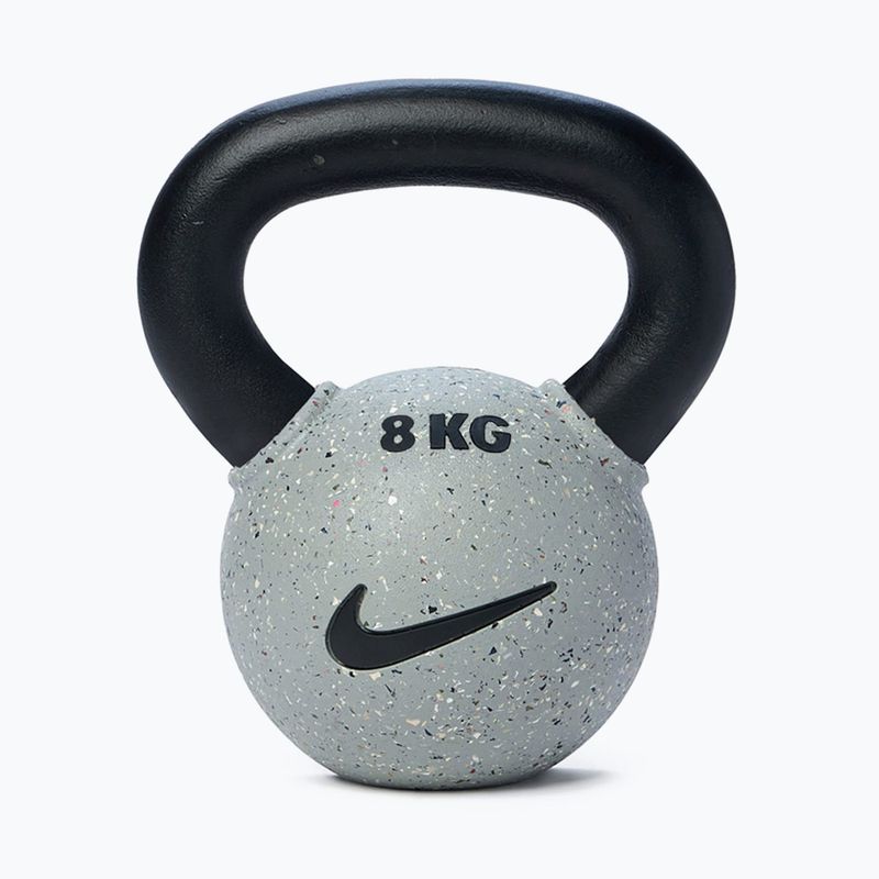 Kugelhantel Nike Strength Rubber Coated 8 kg smoke grey
