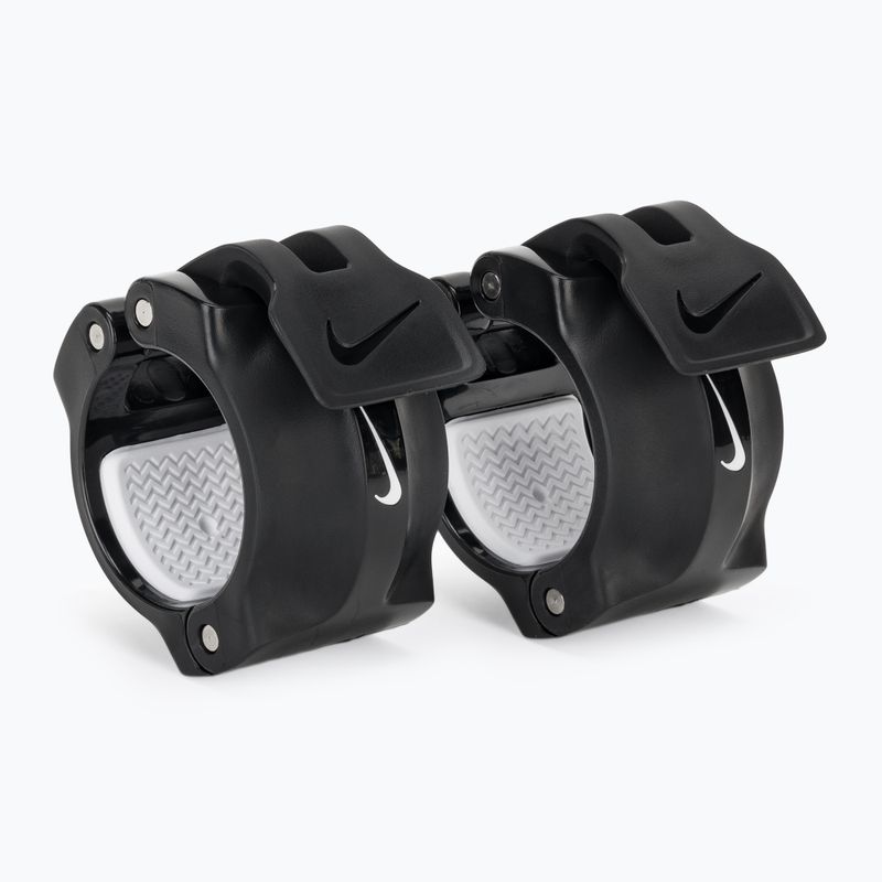 Verschlüsse für die Langhantel Nike Strength Barbell Collars 2 pcs. black/white
