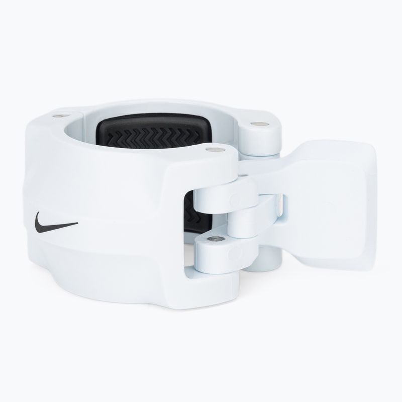 Langhantel-Klemmen Nike Strength Barbell Collars 2 pcs. white/black 2