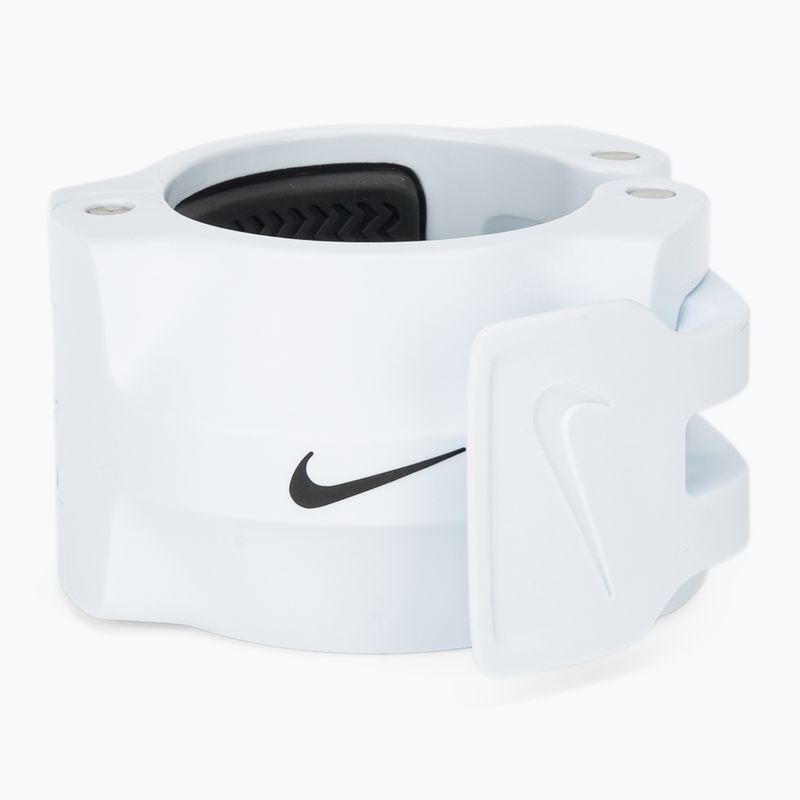Langhantel-Klemmen Nike Strength Barbell Collars 2 pcs. white/black 3