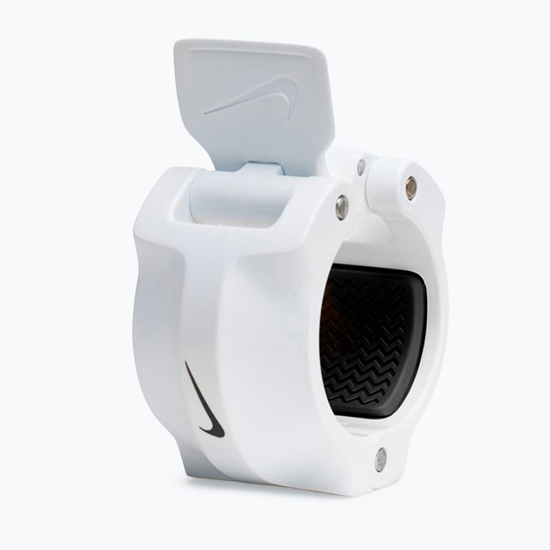 Langhantel-Klemmen Nike Strength Barbell Collars 2 pcs. white/black 6
