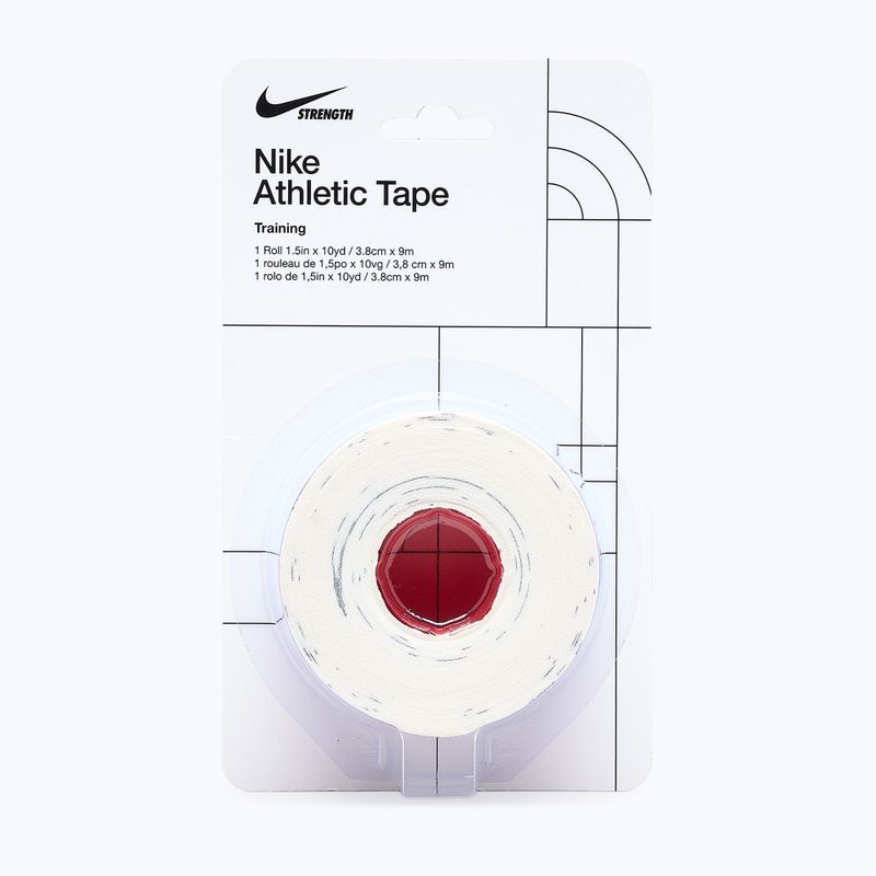 Kohäsiver elastischer Verband Nike Strenght Athletic Tape white/grey 9