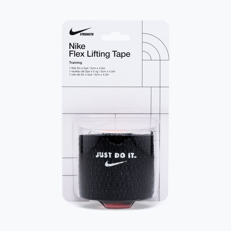 Kohäsiver elastischer Verband Nike Strenght Flex Lifting Tape black/white 9