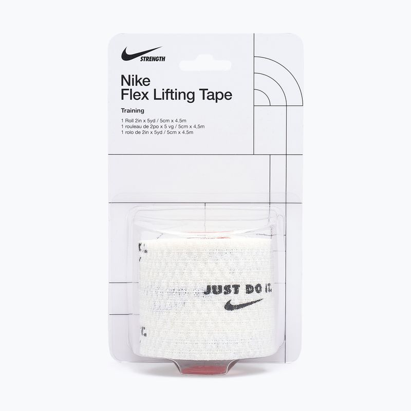 Kohäsiver elastischer Verband Nike Strenght Flex Lifting Tape white/black 7