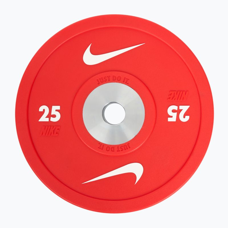Bumper Plates Nike Strength Pro Urethane Bumper Plates 25 kg red/white 2