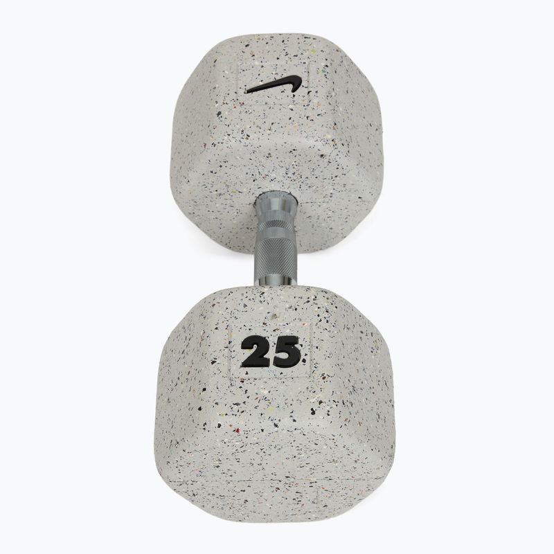 Gummihantel Nike Strength Grind Dumbbell 25 kg wolf grey 2