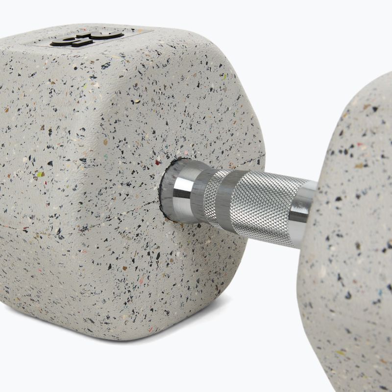 Gummihantel Nike Strength Grind Dumbbell 25 kg wolf grey 4