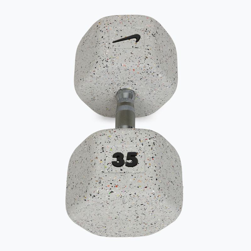 Gummihantel Nike Strength Grind Dumbbell 35 kg wolf grey 2