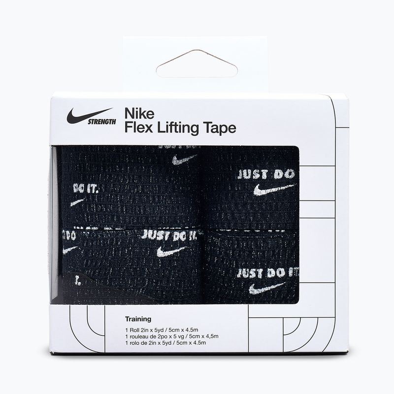 Kohäsiver elastischer Verband Nike Strenght Flex Lifting Tape black/white 2