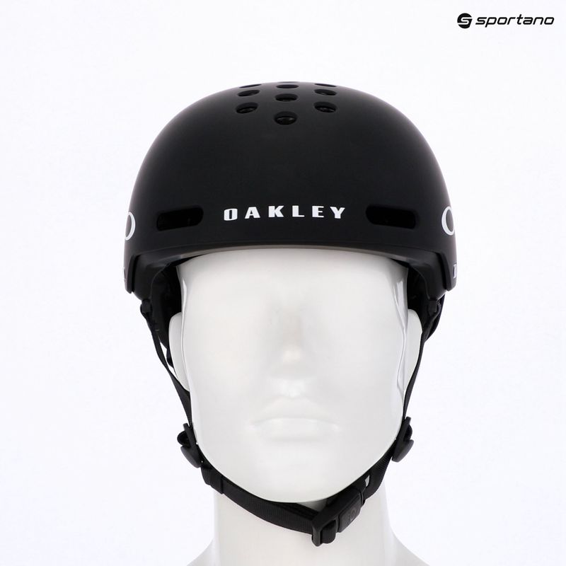 Oakley Street1 EU mattschwarzer Fahrradhelm 7