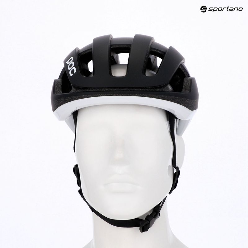 Fahrradhelm POC Omne Lite uranium black matt/hydrogen white 6
