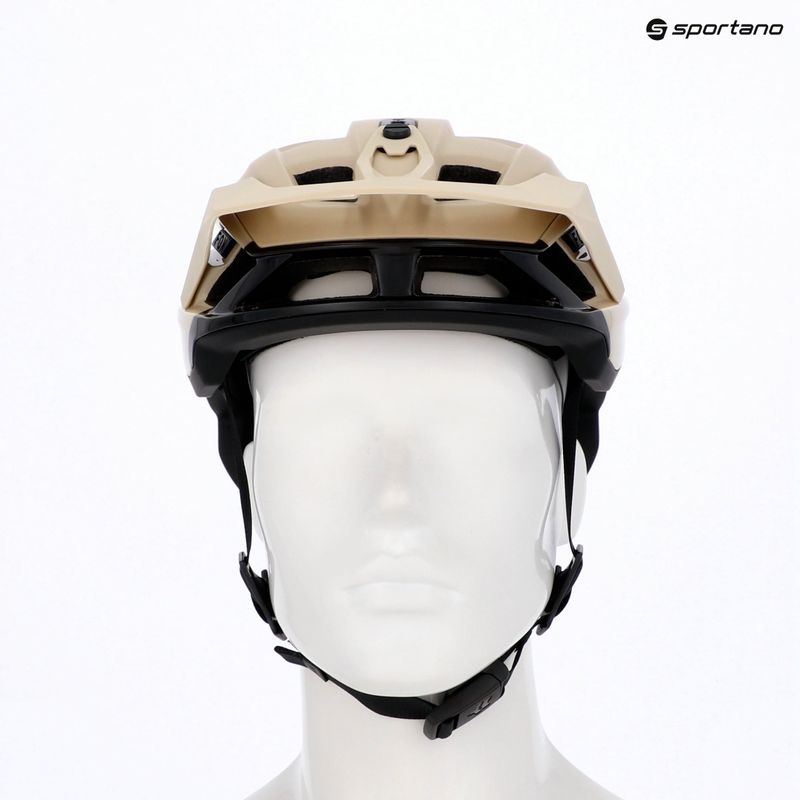 Fox Racing Speedframe Pro Backfade Creme Fahrradhelm 11