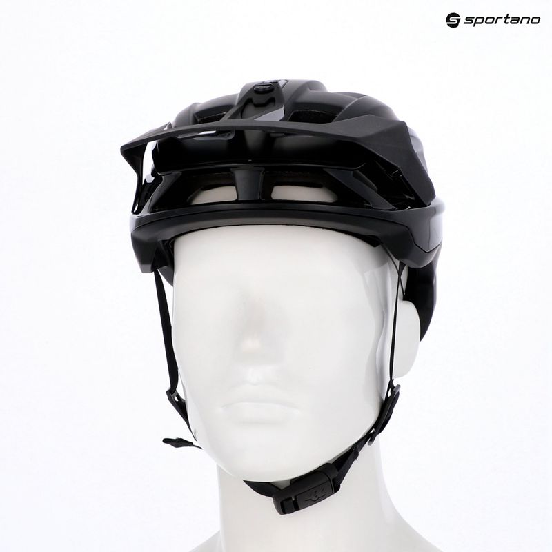 Fox Racing Speedframe Pro mattschwarzer Fahrradhelm 10