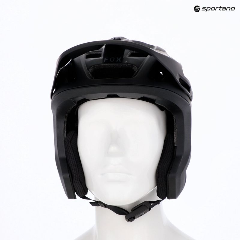 Fox Racing Dropframe Pro Grid schwarzer Fahrradhelm 8