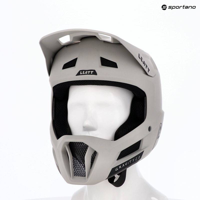Fahrradhelm Leatt MTB Gravity 2.0 V26 grey 6