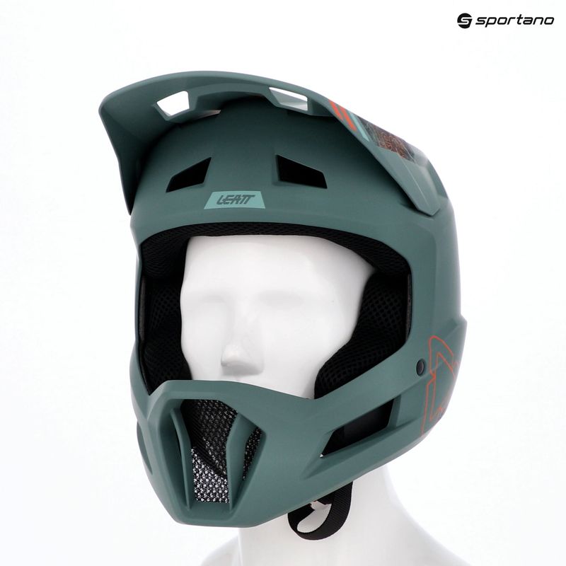 Fahrradhelm Leatt MTB Gravity 1.0 V25 teal 6