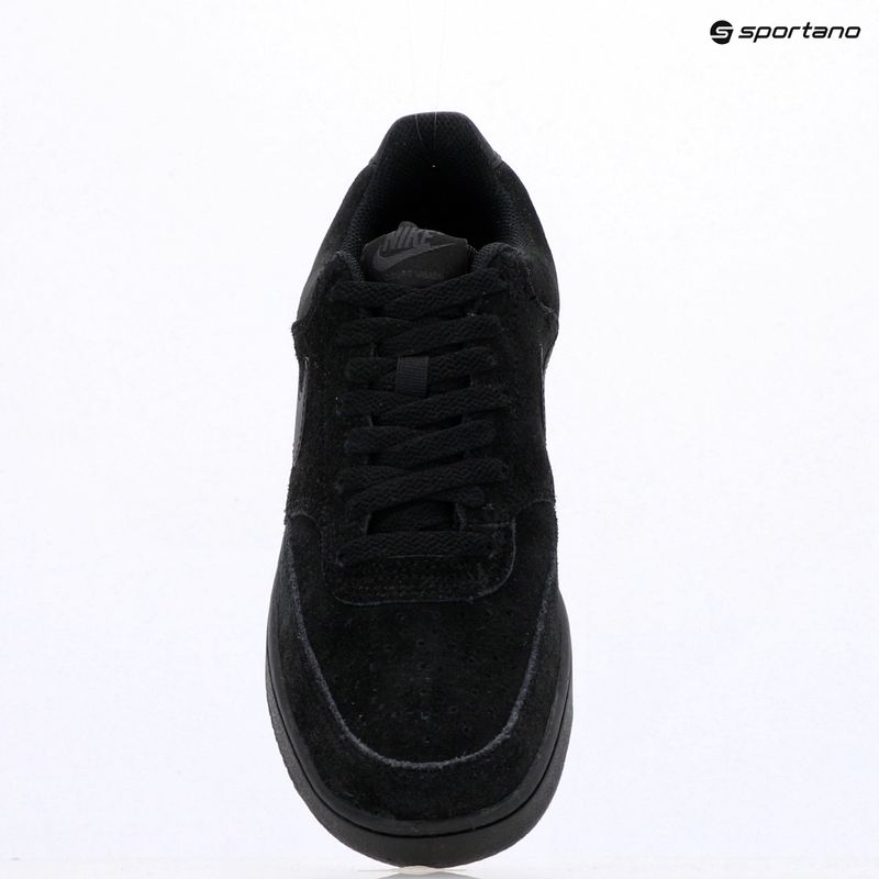 Herren Schuhe Nike Court Vision Low black/dark smoke grey/black 9