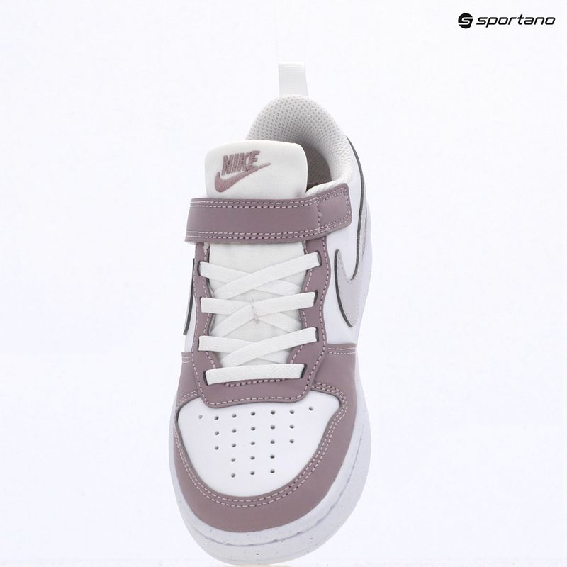 Kinderschuhe Nike Court Borough Low Recraft white/plum fog/white/venice 9
