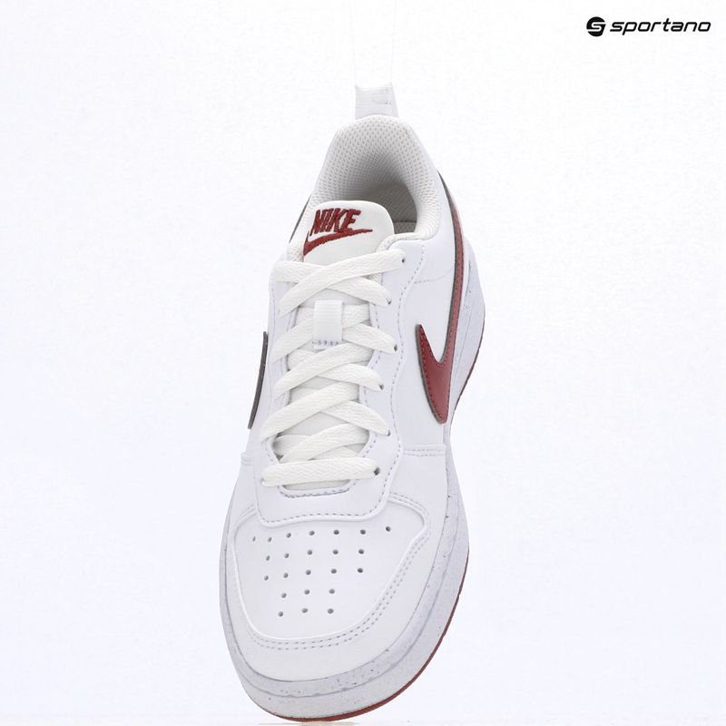 Kinderschuhe Nike Court Borough Low Recraft white/pink smoke 9