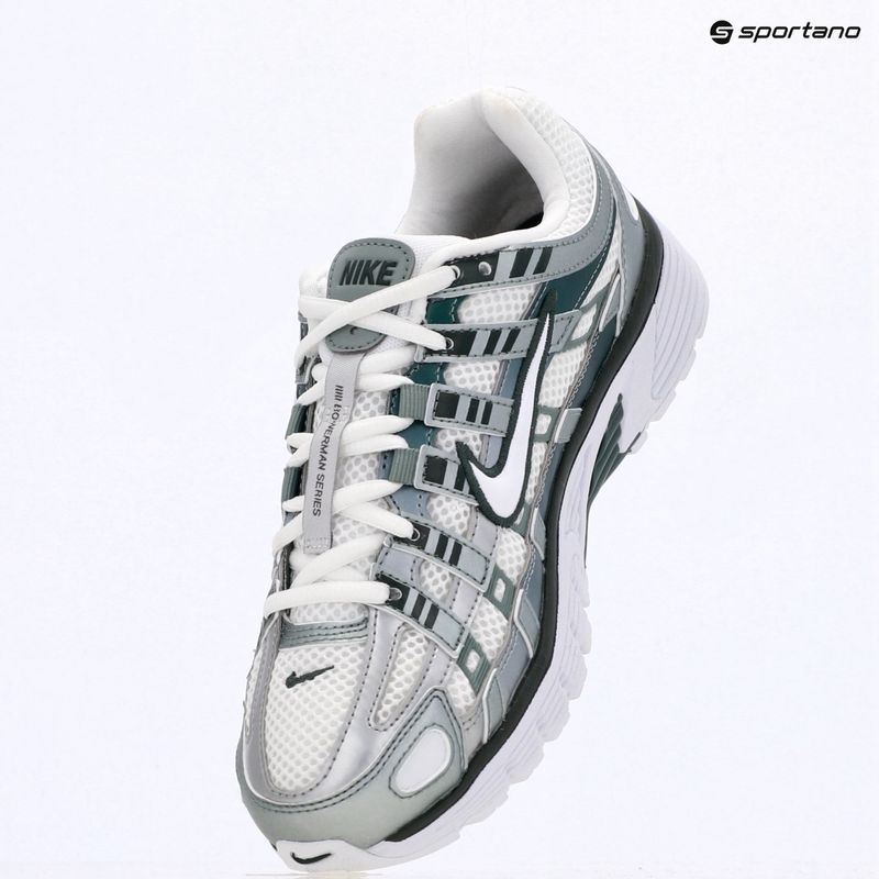 Damen-Schuhe Nike P-6000 white/mica green/camo green/white 9