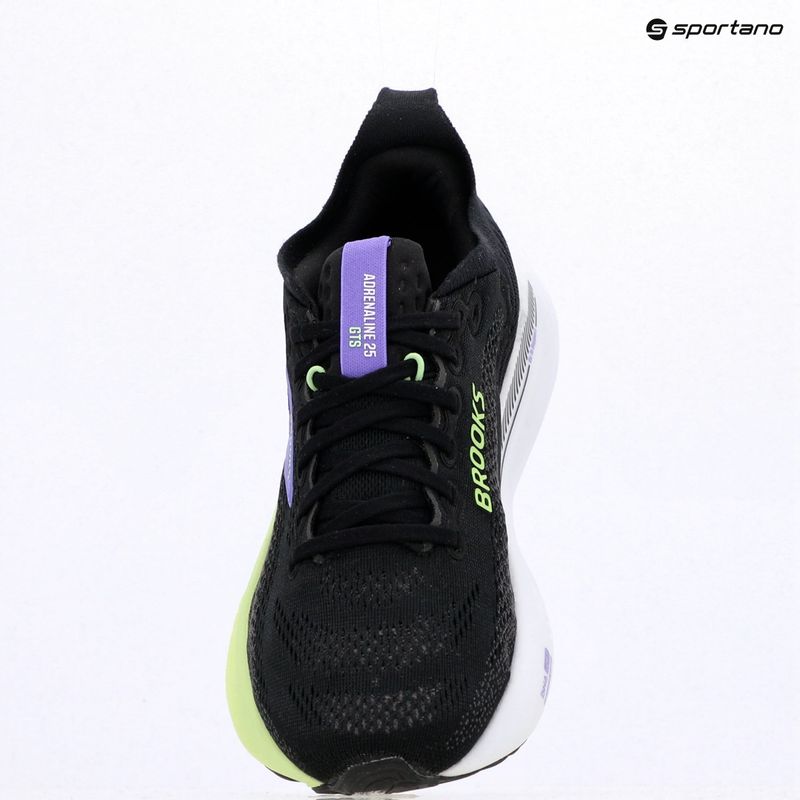 Laufschuhe für Damen Brooks Adrenaline GTS 25 black/blackened pearl/purple 9