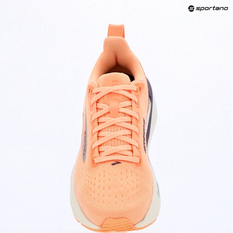 Laufschuhe für Damen Brooks Ghost Max 4 cyber peach/grape/bluewash 9